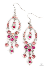 Load image into Gallery viewer, Paparazzi Sophisticated Starlet - Pink Earring
