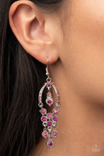 Load image into Gallery viewer, Paparazzi Sophisticated Starlet - Pink Earring
