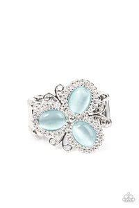 Paparazzi Bewitched Blossoms - Blue Moonstone Ring
