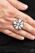 Load image into Gallery viewer, Paparazzi Meadow Mystique  - White Ring
