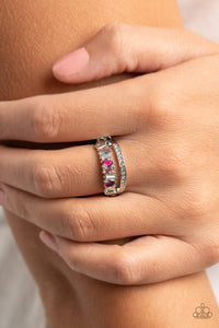 Paparazzi Fractal Fascination - Pink Ring