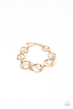 Load image into Gallery viewer, Paparazzi Date Night Drama - Gold Bracelet
