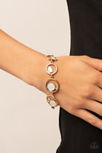 Load image into Gallery viewer, Paparazzi Date Night Drama - Gold Bracelet
