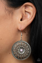 Load image into Gallery viewer, Paparazzi Spellbinding Botanicals - Pink Earring
