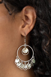 Paparazzi Cabana Charm - Silver Earring