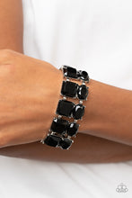 Load image into Gallery viewer, Paparazzi Dont Forget Your Toga - Black Bracelet
