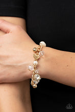 Load image into Gallery viewer, Paparazzi Adorningly Admirable - Gold Pearl Bracelet
