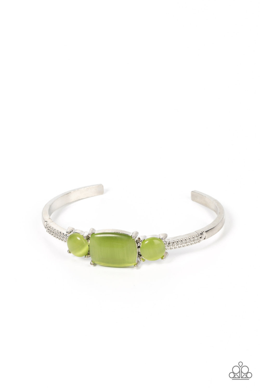 Paparazzi Tranquil Treasure - Green Moonstone Bracelet