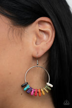 Load image into Gallery viewer, Paparazzi Earthy Ensemble - Multi Stone Blue Earring
