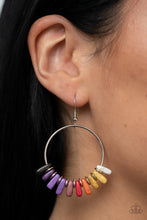 Load image into Gallery viewer, Earthy Ensemble - Multi Stone Earring Paparazzi
