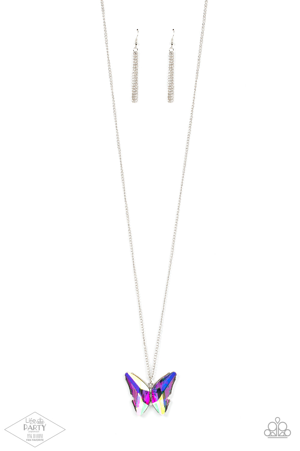 Paparazzi The Social Butterfly Effect - Multi Necklace