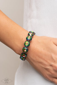 Paparazzi Number One Knockout - Oil Spill Bracelet