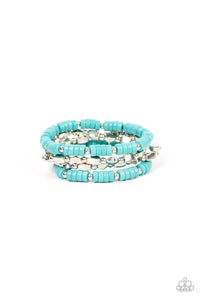 Paparazzi Anasazi Apothecary - Turquoise Bracelet