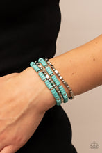 Load image into Gallery viewer, Paparazzi Anasazi Apothecary - Turquoise Bracelet
