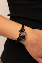 Load image into Gallery viewer, Paparazzi Keep Your Distance - Black Bracelet
