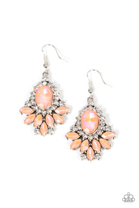 Paparazzi Magic Spell Sparkle - Orange Earring