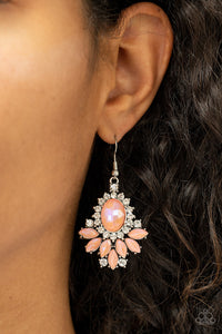 Paparazzi Magic Spell Sparkle - Orange Earring