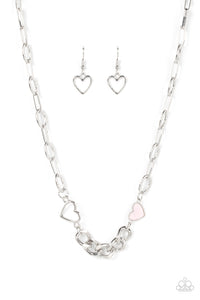 Paparazzi Little Charmer - Pink Necklace