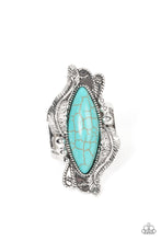 Load image into Gallery viewer, Sahara Serendipity - Blue Ring Paparazzi
