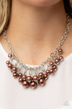 Load image into Gallery viewer, Paparazzi Powerhouse Pose - Brown Pearl Necklace
