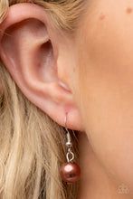 Load image into Gallery viewer, Paparazzi Powerhouse Pose - Brown Pearl Necklace
