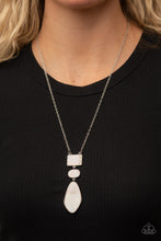 Load image into Gallery viewer, Paparazzi Cove - White Stone Necklace
