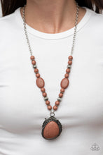 Load image into Gallery viewer, Paparazzi Southwest Paradise - Brown Stone Necklace
