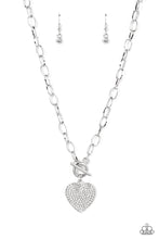 Load image into Gallery viewer, If You LUST - White Heart Necklace Paparazzi
