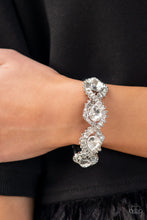 Load image into Gallery viewer, For the Win - White Rhinestone Bracelet Paparazzi
