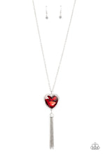 Load image into Gallery viewer, Finding My Forever - Red Heart Necklace Paparazzi
