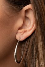 Load image into Gallery viewer, Paparazzi CURVE Your Appetite - Silver Earring
