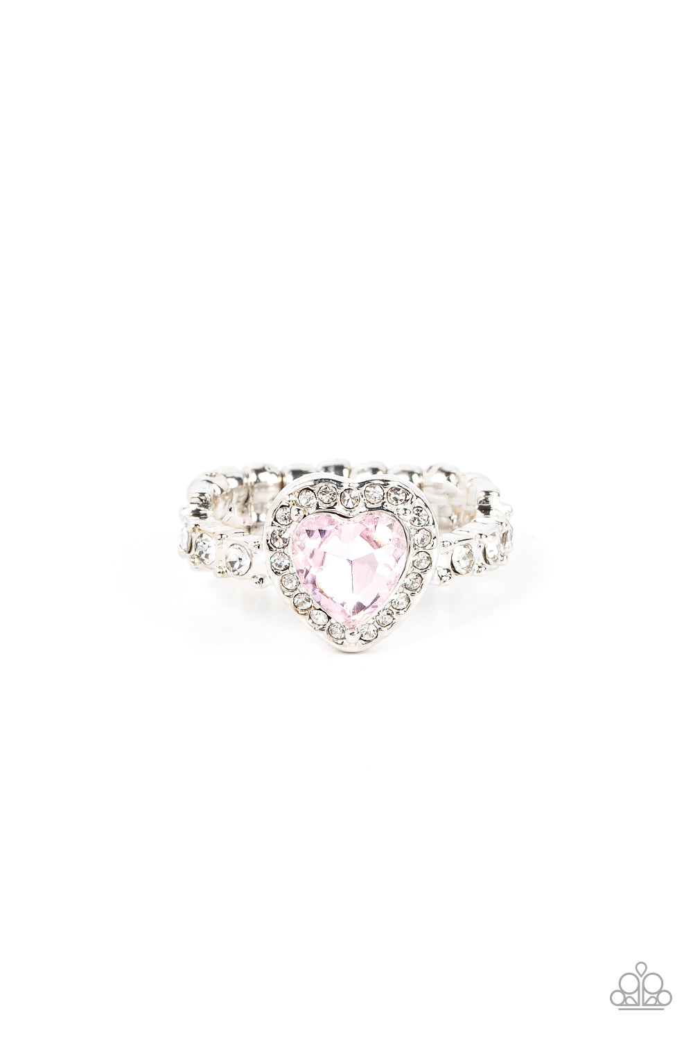 Romantic Reputation - Pink Heart Ring Paparazzi