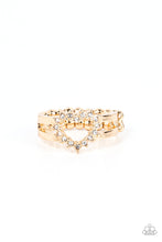 Load image into Gallery viewer, First Kisses - Gold Ring Paparazzi
