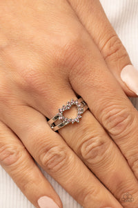 First Kisses - Pink Heart Ring Paparazzi