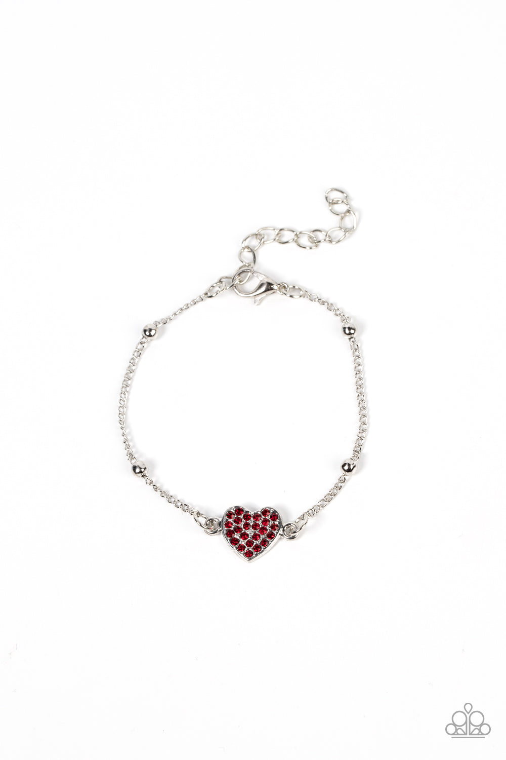 Heartachingly Adorable - Red Bracelet Paparazzi