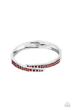 Load image into Gallery viewer, Paparazzi Sideswiping Shimmer - Red Bracelet
