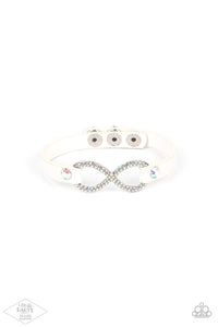 Paparazzi Innocent Till Proven GLITZY! - Multi Leather bracelet