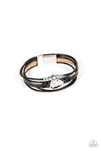 Load image into Gallery viewer, Tahoe Tourist - Black Leather Bracelet Paparazzi
