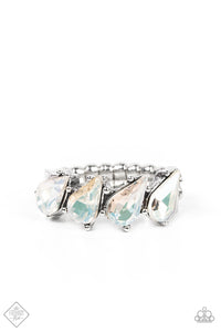 Paparazzi Bling or Bust - White Rhinestone Ring