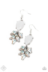 Paparazzi Ethereal Effervescence - White Earring