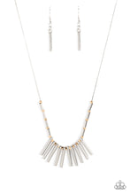 Load image into Gallery viewer, Paparazzi Rustic Hot Rod - Silver Necklace
