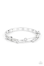 Load image into Gallery viewer, Paparazzi Slammin Sparkle - Silver Rhinestone Bracelet
