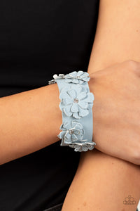 Paparazzi What Do You Pro-POSIES - Blue Bracelet