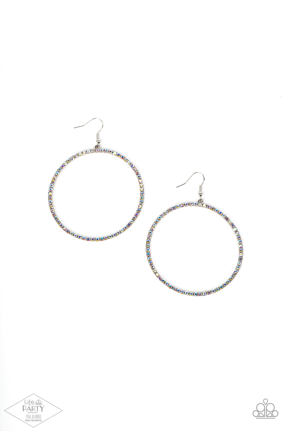 Paparazzi Curves Ahead - Multi Earring LOP Exclusive