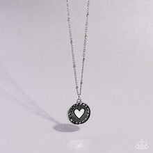 Load image into Gallery viewer, Paparazzi Lovestruck Shimmer - Silver Necklace
