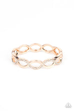 Load image into Gallery viewer, Paparazzi Tailored Twinkle - Rose Gold Bracelet
