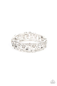 Paparazzi Ripe for the Picking - White Rhinestone Bracelet