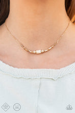 Load image into Gallery viewer, Retro Rejuvenation - Gold Choker Necklace Paparazzi
