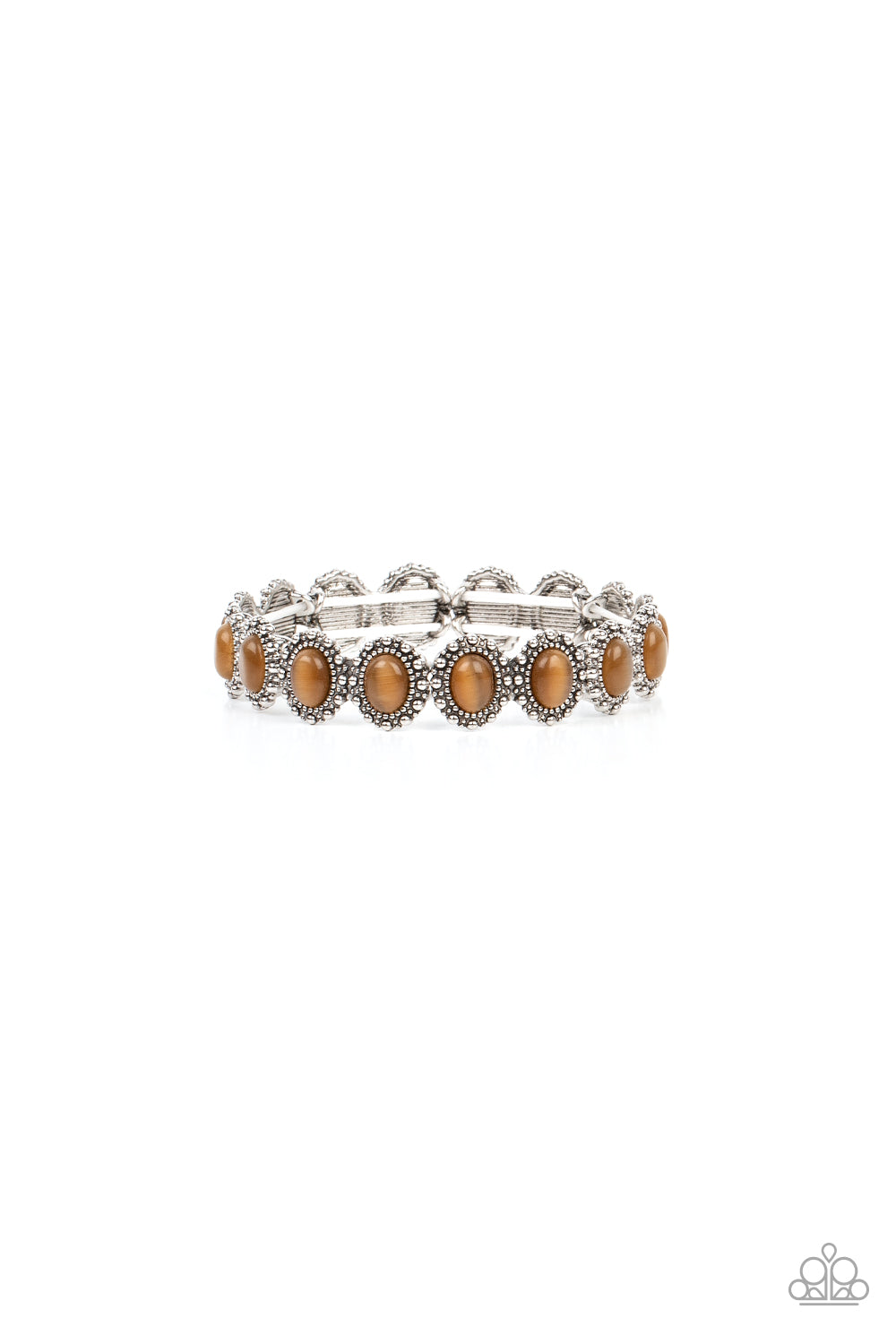 Paparazzi Sweet Oblivion - Brown Bracelet