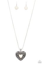 Load image into Gallery viewer, Paparazzi Wholeheartedly Whimsical - White Stone Necklace
